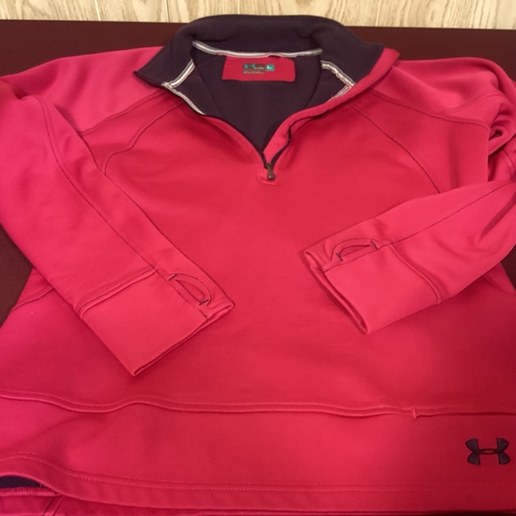 Under Armour semi fitted womens 1/4 zip pullover size large - Picture 14 of 14